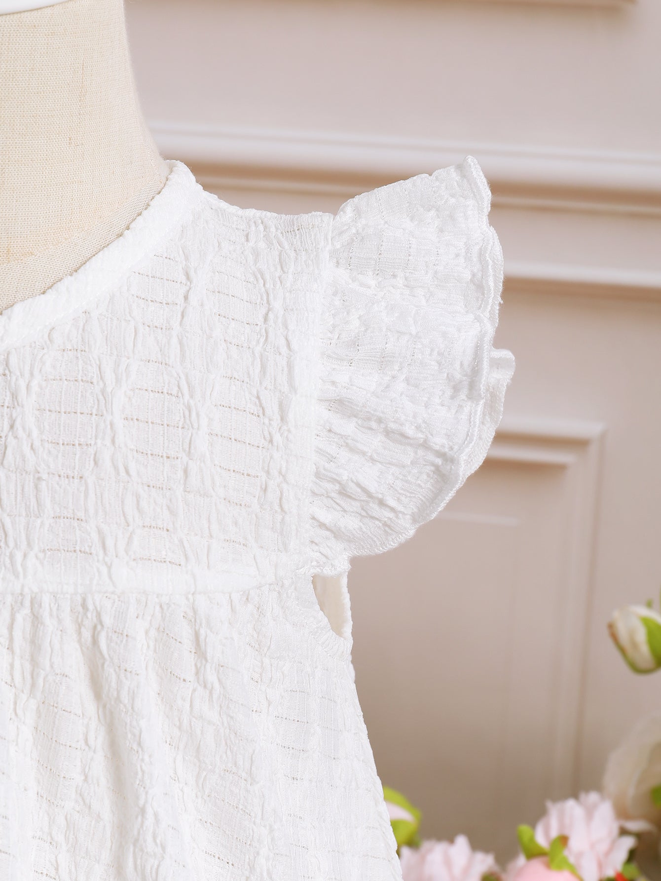 Wholesale Baby Girls Flower Dresses 0-18M Bulk Baby Girl Baptism Dresses Wholesale Kids Clothes for Online Store