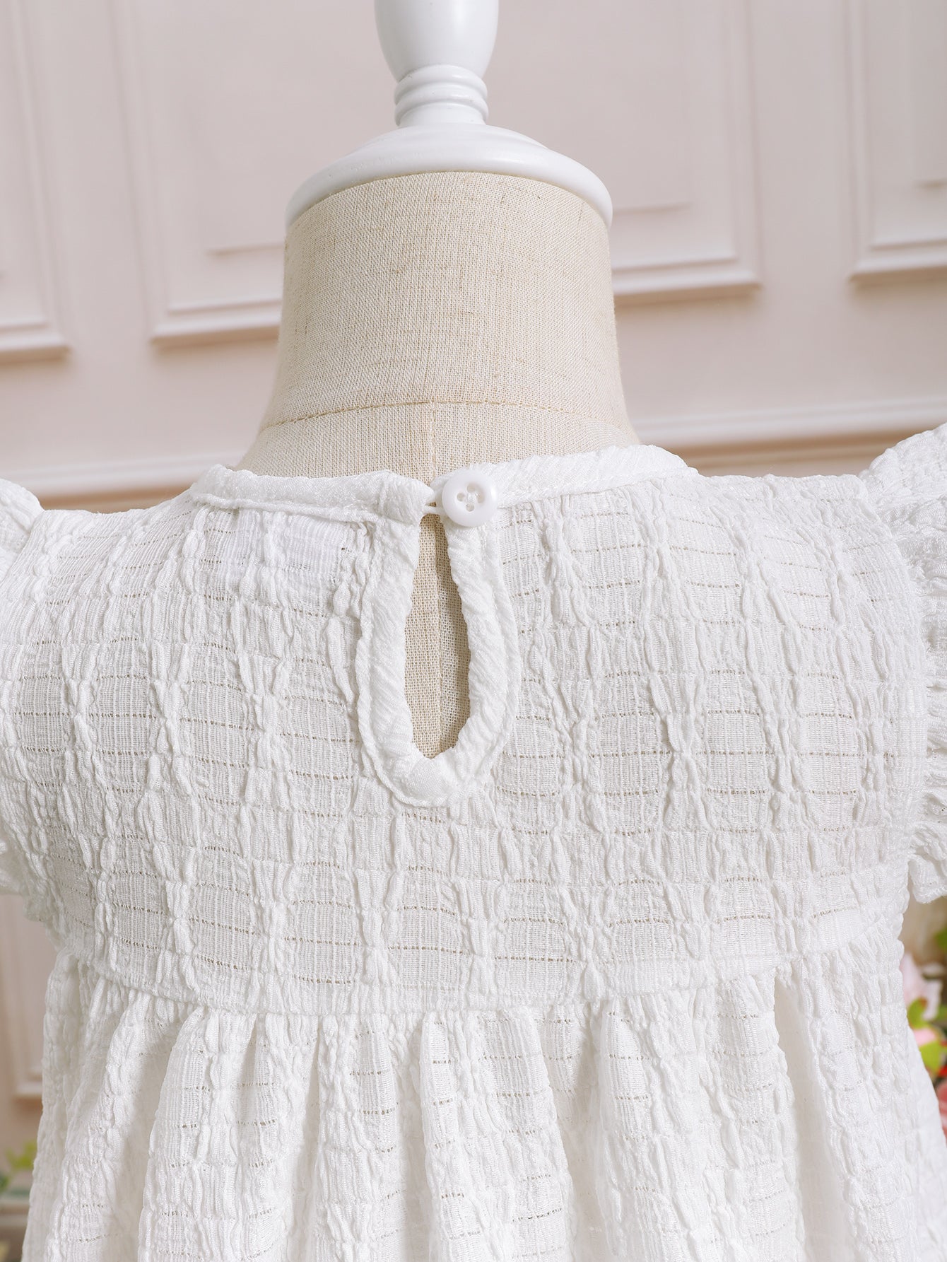 Wholesale Baby Girls Flower Dresses 0-18M Bulk Baby Girl Baptism Dresses Wholesale Kids Clothes for Online Store