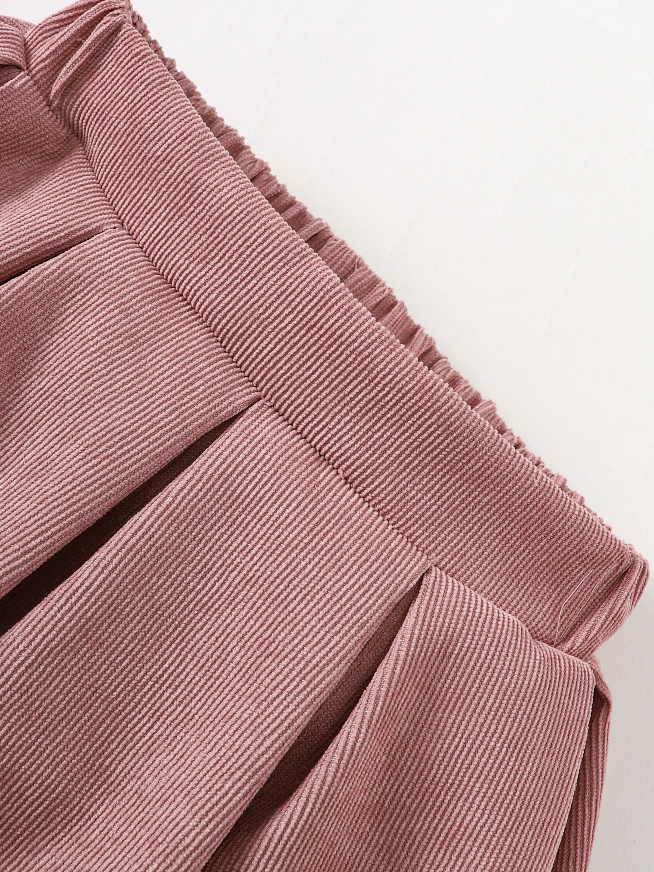 1-8Y Girls Baseball Jacket Elastic Skirt 2Pcs Spring Fall Baby Girl Clothing Pink Wholesale Girl Clothing Catpapa W462307151