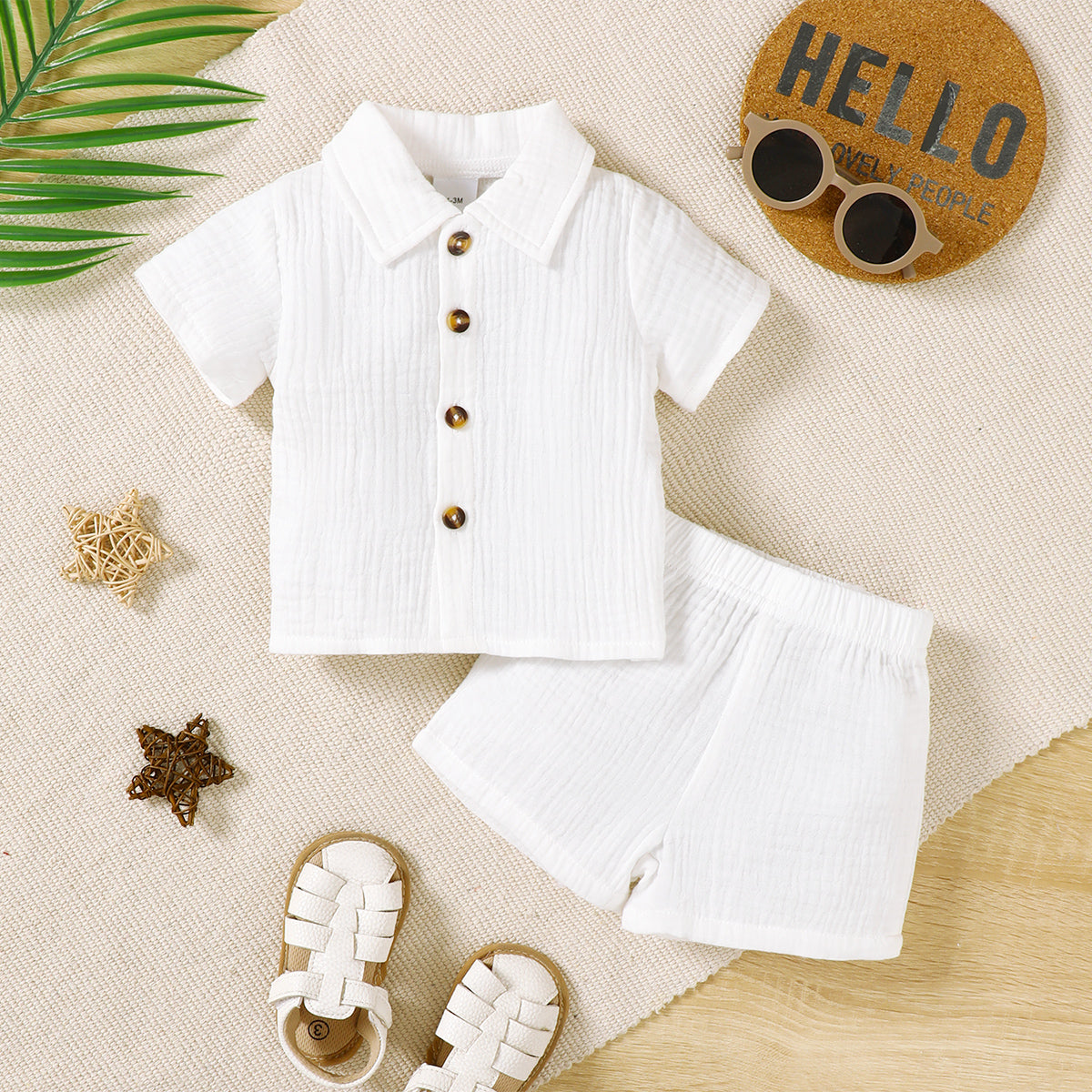 1-18M Wholesale Baby Boy Clothes Bulk Newborn Christian Baptism Outfit Catpapa Toddler Apparel Wholesale Distributors