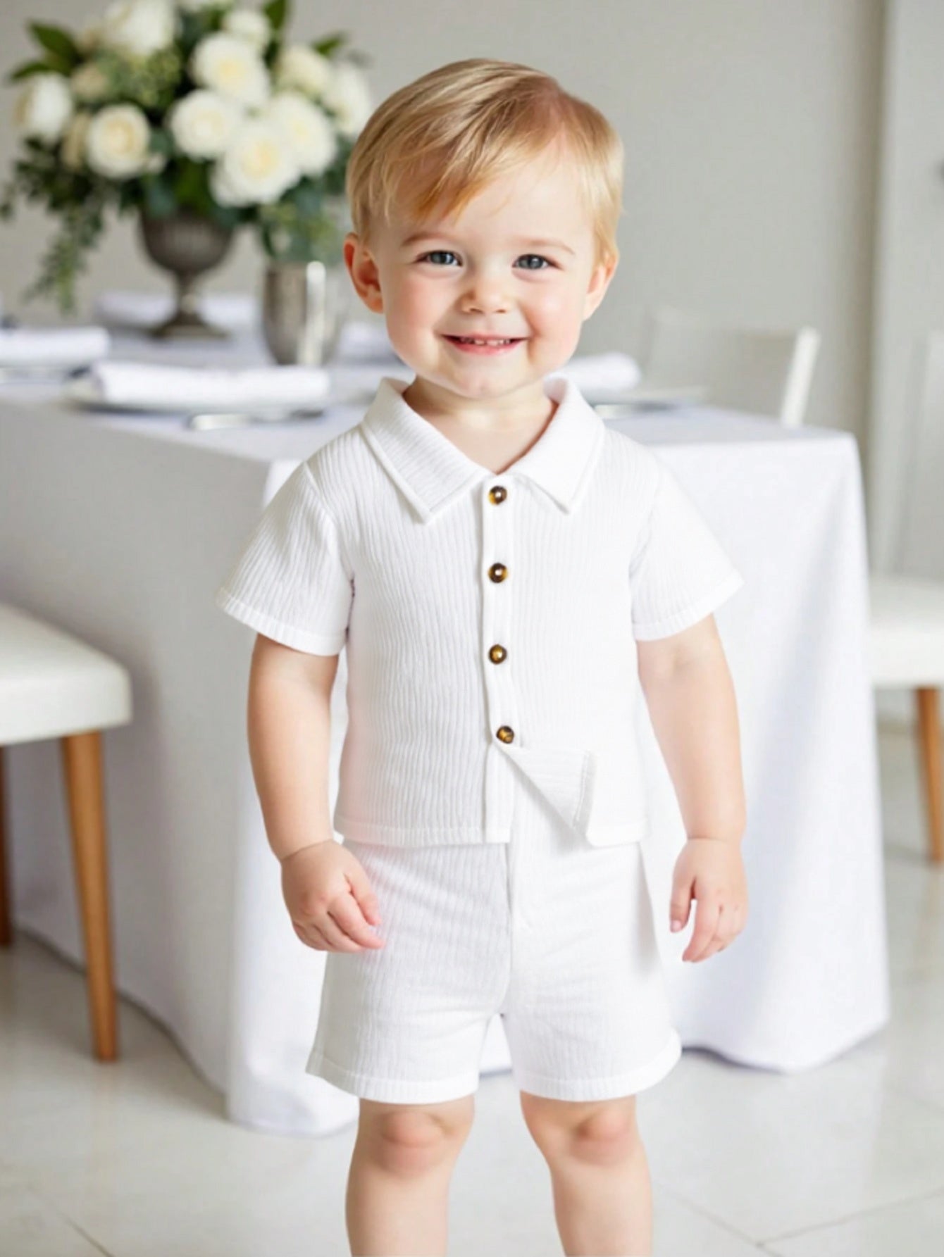 1-18M Wholesale Baby Boy Clothes Bulk Newborn Christian Baptism Outfit Catpapa Toddler Apparel Wholesale Distributors