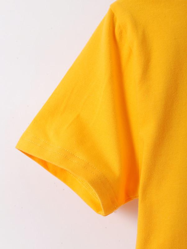 5-12Y Ready Stock Kids Boys Summer Clothes 90 Letter Print Tops Elastic Shorts 2Pcs Outfits Yellow Catpapa 462303006