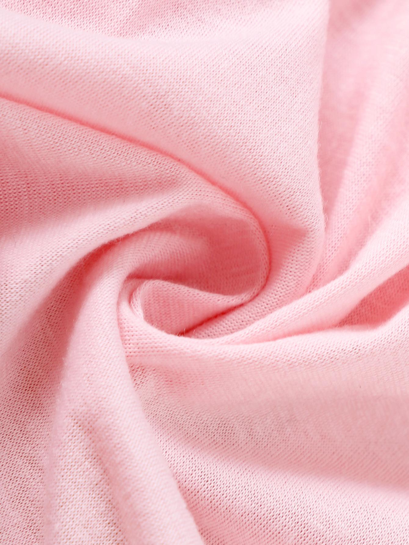 4-6Y Kid clothes Girls Clothes Solid Color Ruffle Long Sleeve Dress Camouflage Pants Headband 3Pcs Casual Outfit Sets Pink Catpapa 462311008
