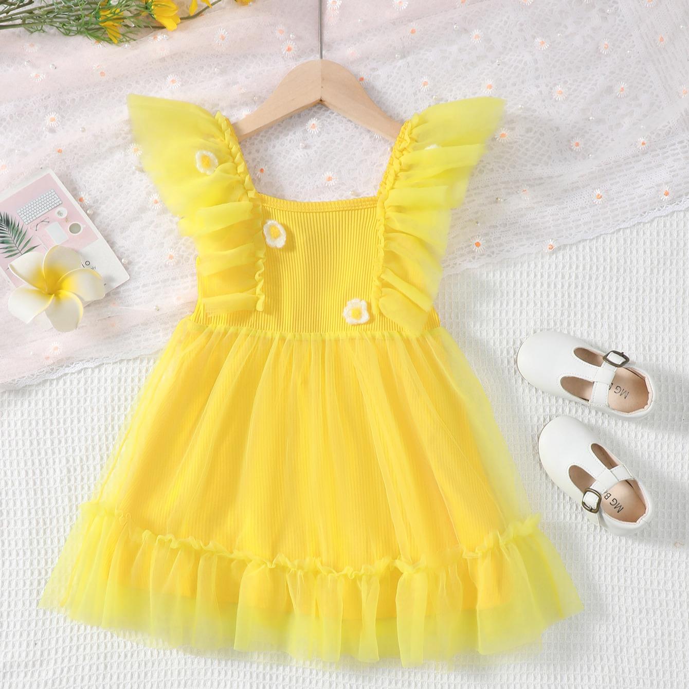 3-24M Baby Girls Dress Summer Sleeveless Gauze Dress Catpapa ZX-4230615