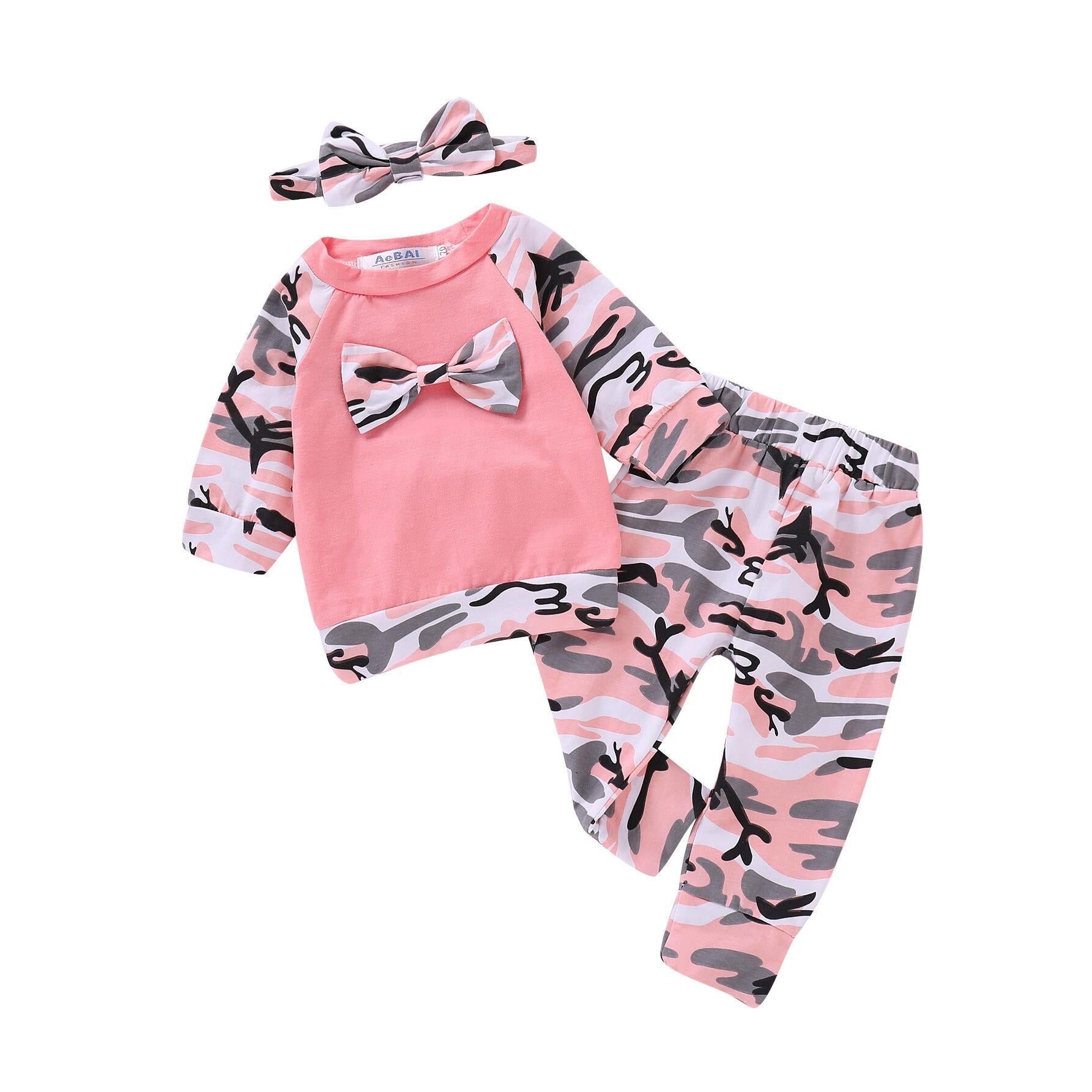 0-12M Infant Baby Girl Clothes Baby Girl Winter Long Sleeve Suit Wholesale Baby Clothing Catpapa 191019