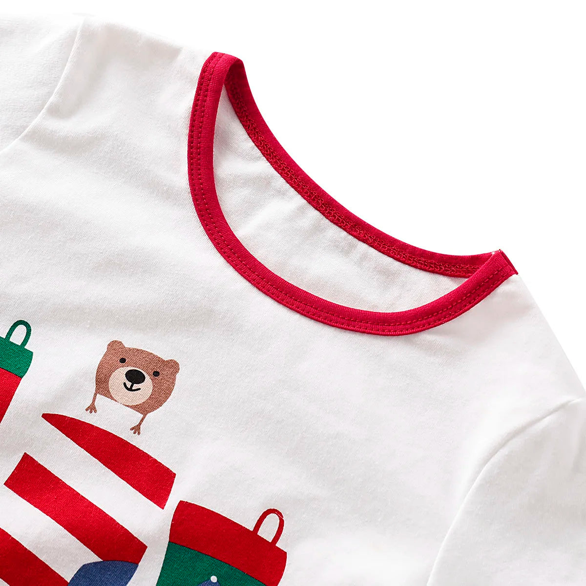 Custom Family Pyjamas Sets Custom Print Adult Home Kids Baby Clothes Striped Matching Family Christmas Pajama Suit baby clothing factory