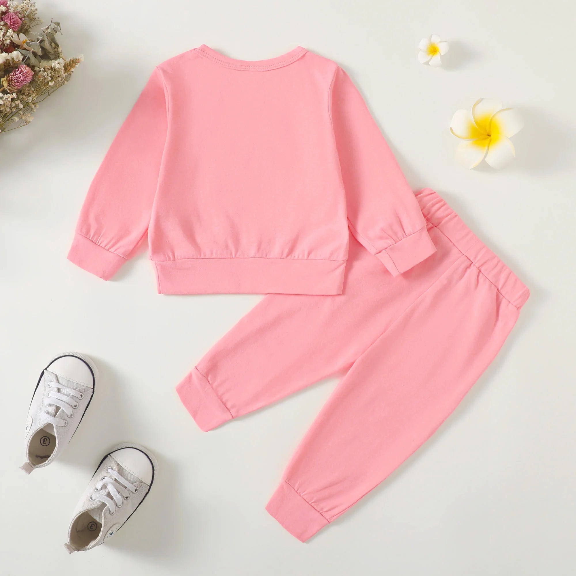 3M-3Y Custom design ribbed clothes kids girls autumn baby girls clothing sets ODM&OEM baby clothing wholesale Catpapa YCS132305603