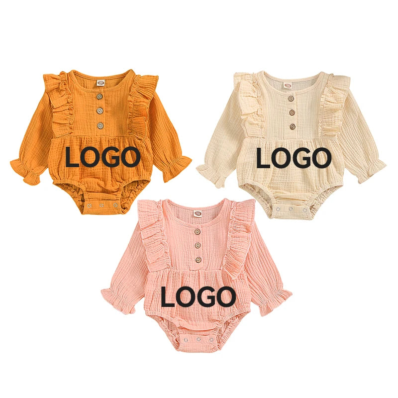 0-12M Custom baby clothes newborn baby bodysuit ODM&OEM baby clothing wholesale Catpapa 1971573