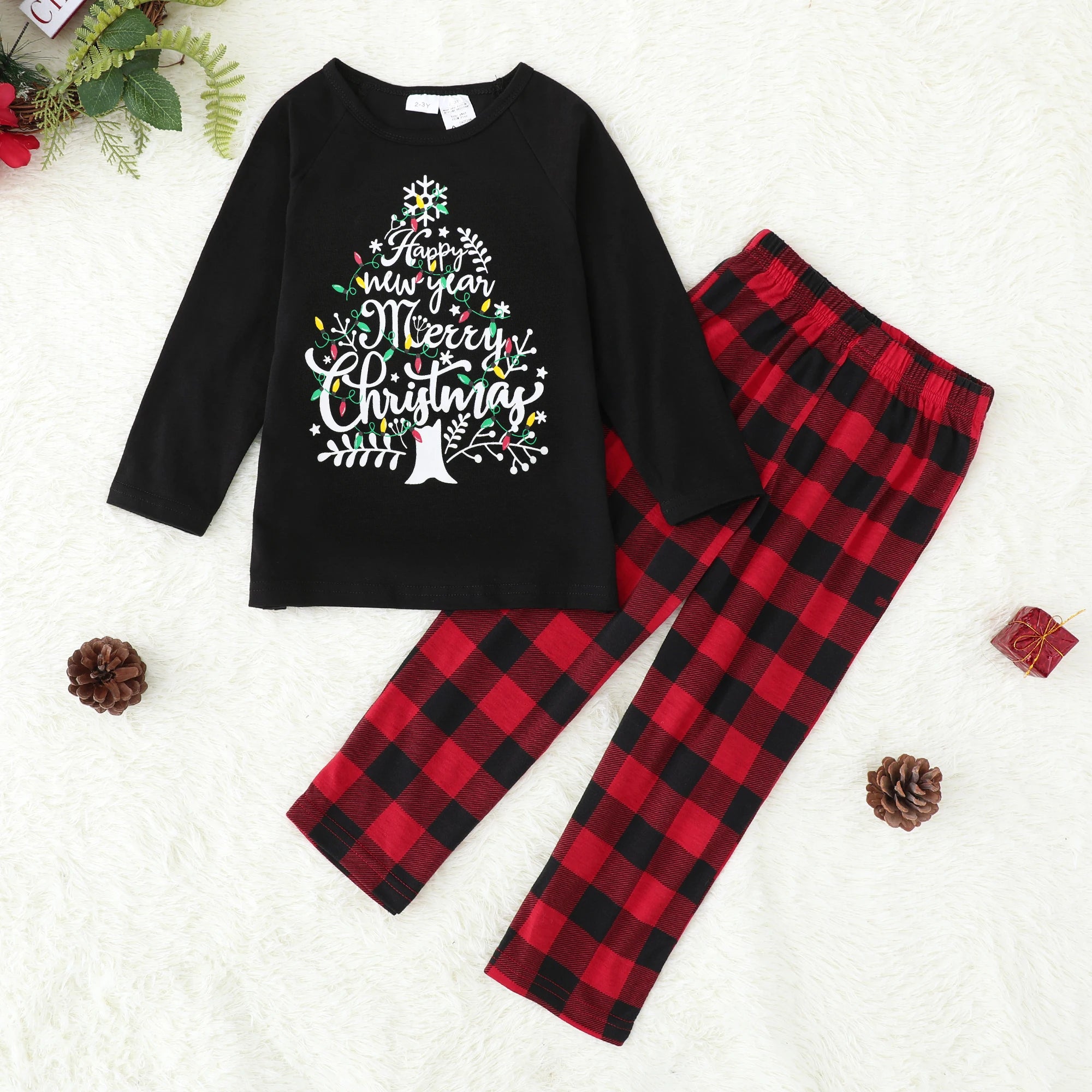 custom pajamas OEM wholesale matching family pajamas outfits for family lounge wear sets Catpapa