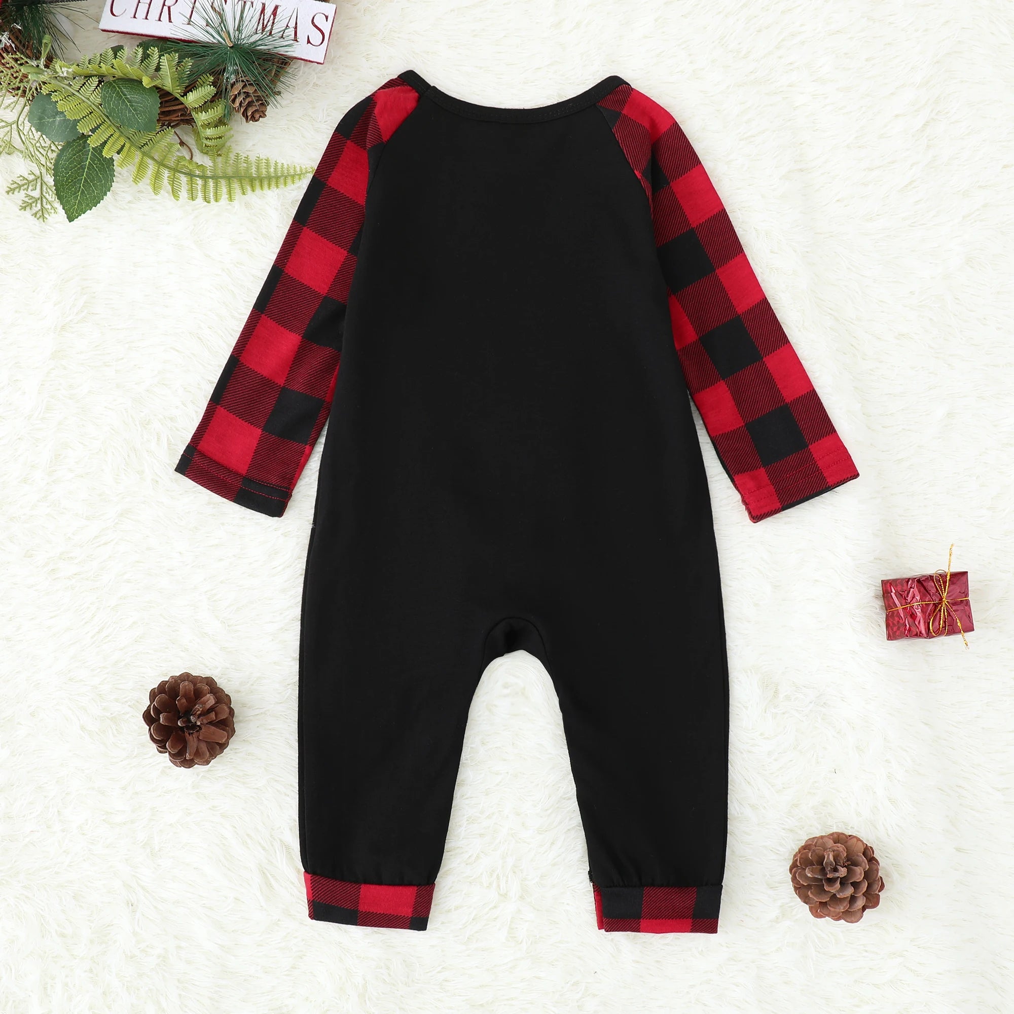 custom pajamas OEM wholesale matching family pajamas outfits for family lounge wear sets Catpapa