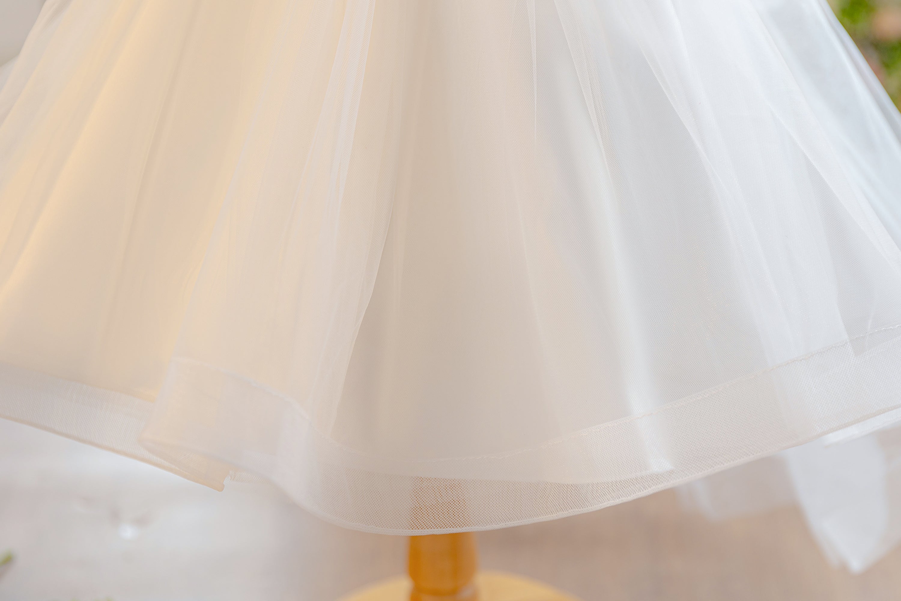 Wholesale 18M-7Y Girls Off Shoulder 3D Flower Tulle Princess Dress, Kids Birthday Party Soft Mesh Hi-Lo Formal Gown