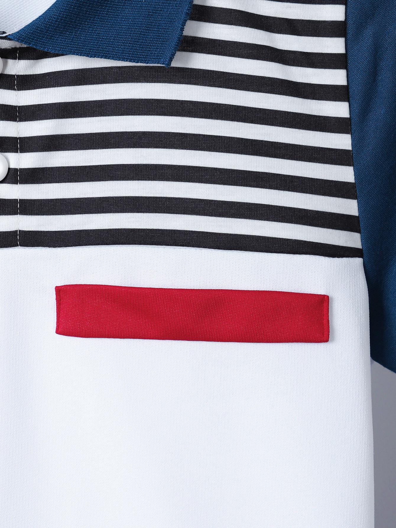 7-15Y Summer Outfits For Kid Boys Shorts Set Polo Shirt Elastic Shorts Casual Fashion 2-Pieces Clothing Catpapa 462401003