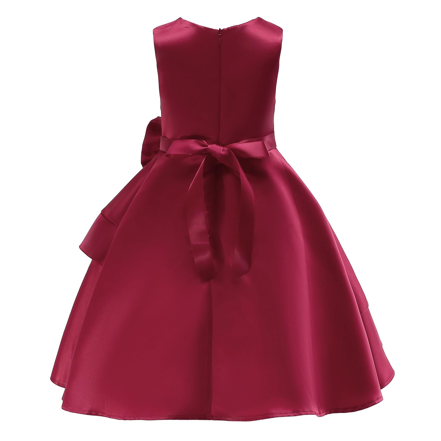 2-9Y Kids Fashion Baby Girls' Performance Costumes Mid-length Children's Girls Dress Princess Dress Catpapa 2054