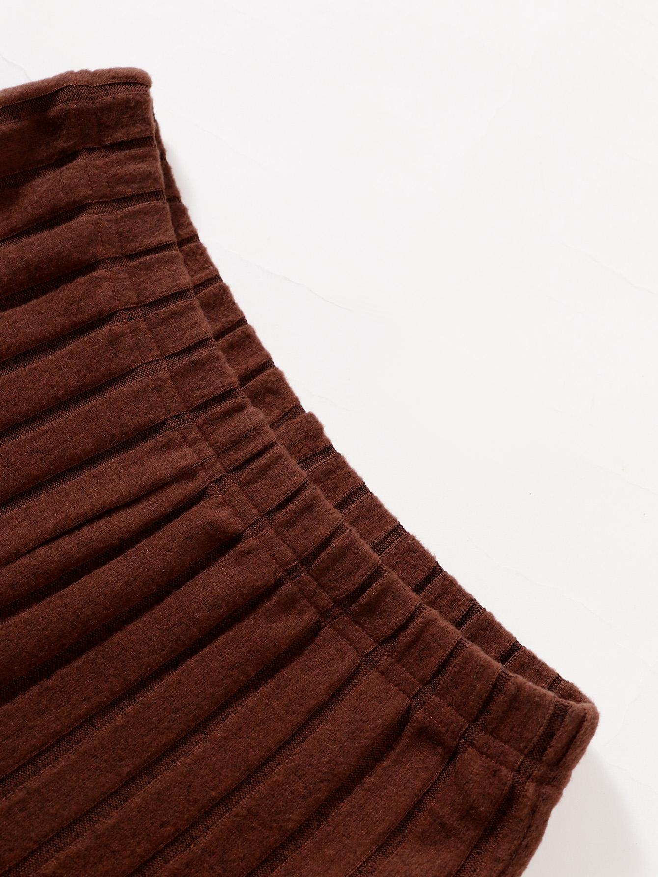 7-14Y Big Girls Summer Rib-knit Outfits Versatile & Classy Sleeveless Top & Skinny Pants Set 2Pcs Clothing From 7Y-14Y Brown Catpapa 462402007