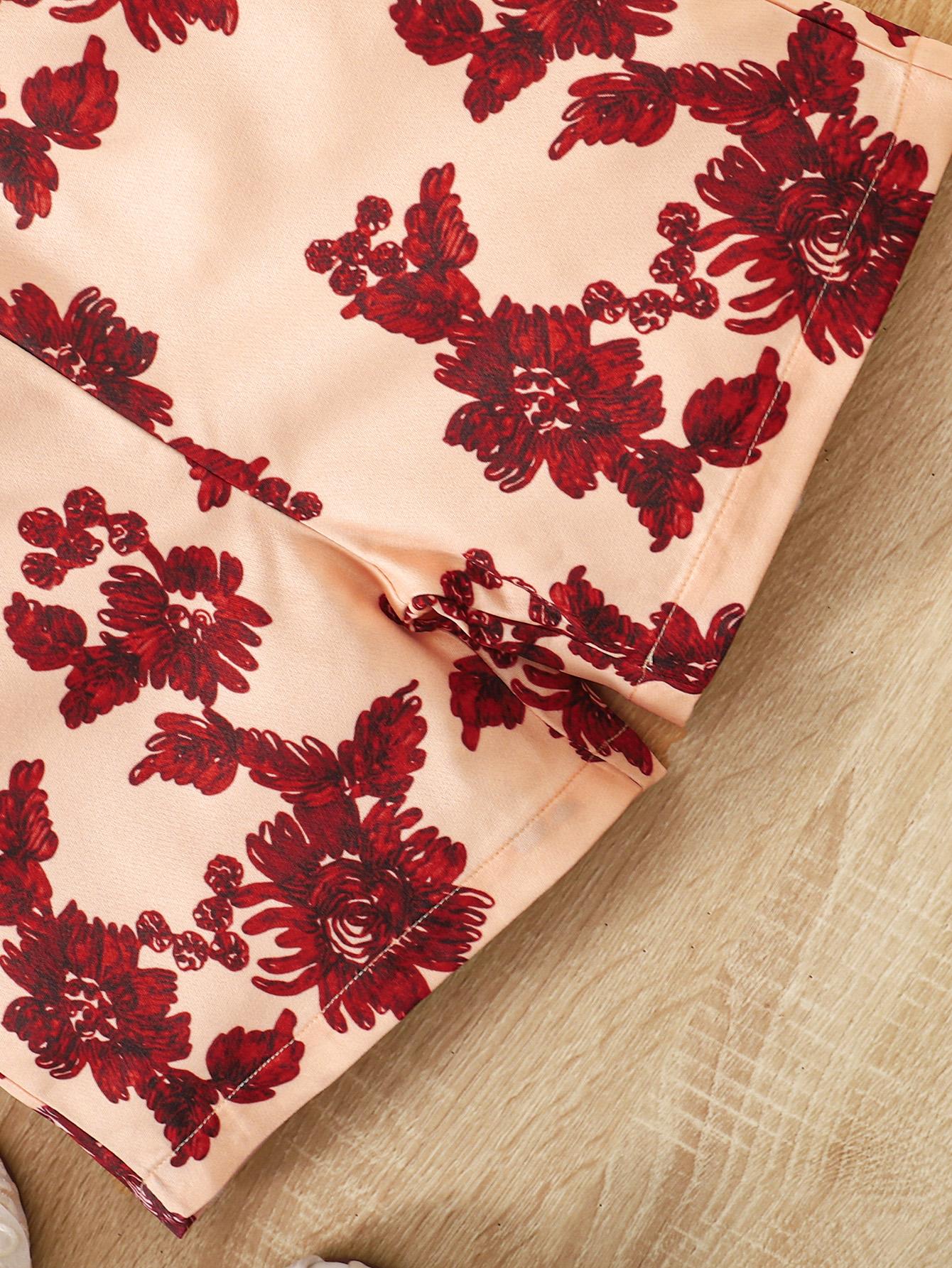 5-14Y Ready Stock Kids Clothes Girls Jumpsuits One Shoulder Splice Bodysuits One Piece Butterfly Print Summer Jumpsuits Brown Catpapa 462303024