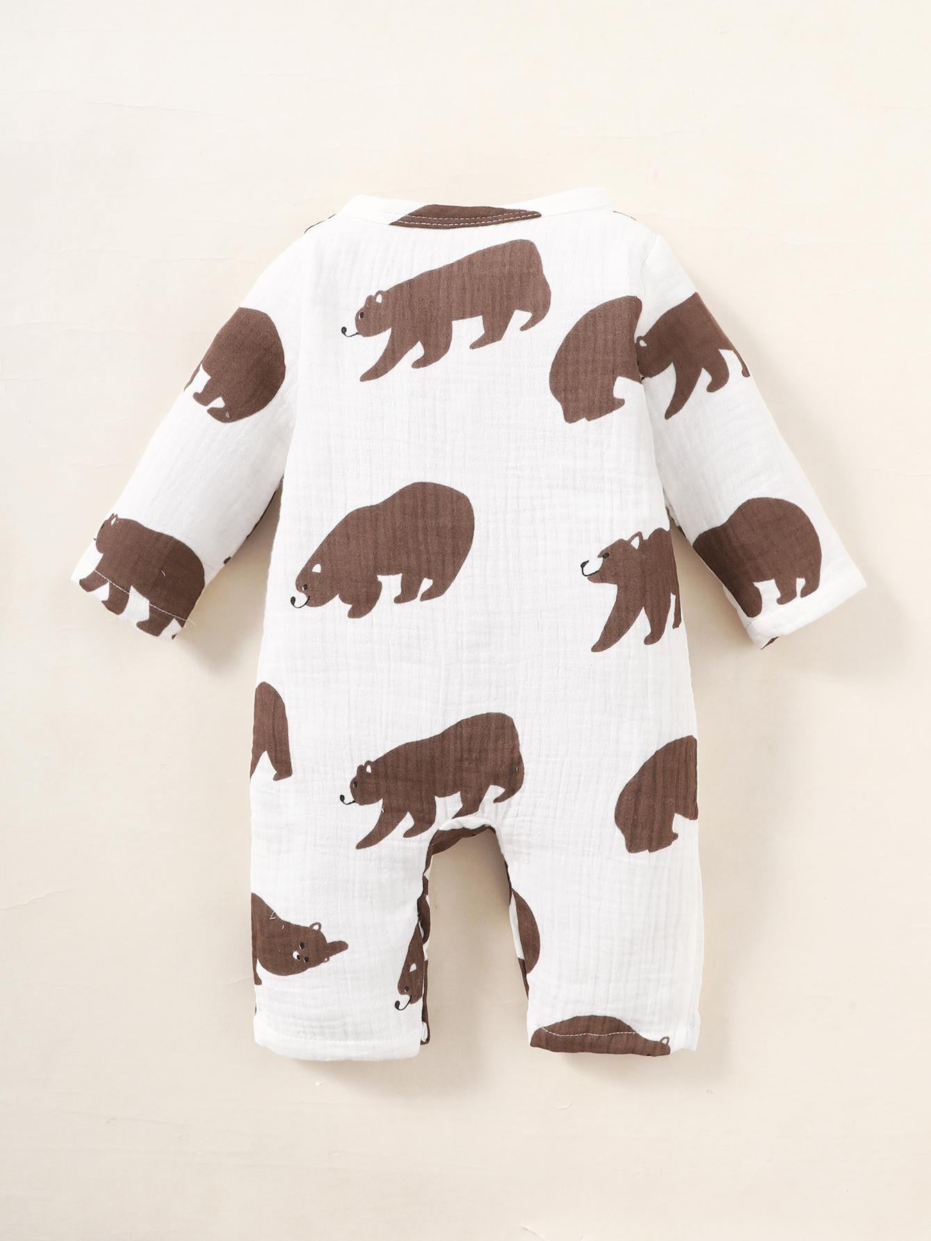 0-12M Baby Girls Fall Pajamas Jumpsuit Onesies Bodysuit Wholesale Baby Clothes Catpapa WJ212208302