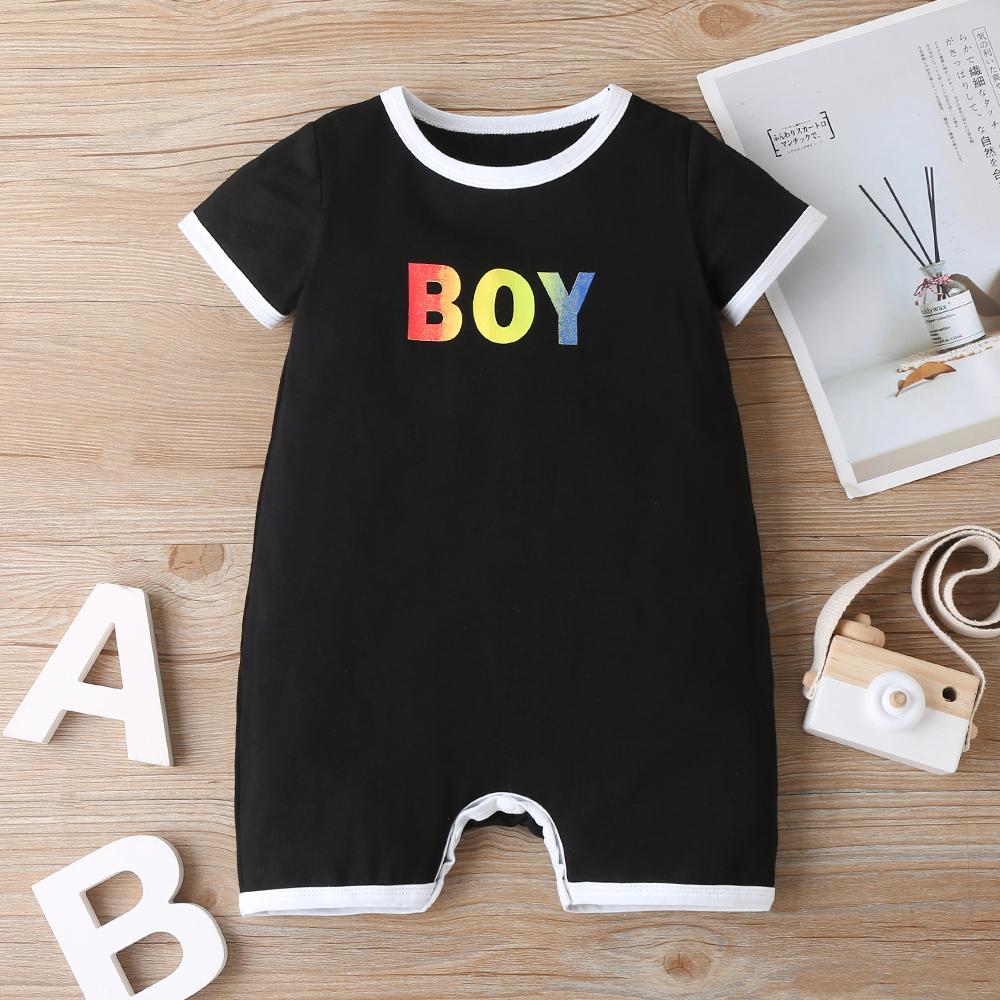 0-18M Baby Boy Clothes Baby Boy Summer Bodysuit Wholesale Baby Clothes Catpapa 2185007