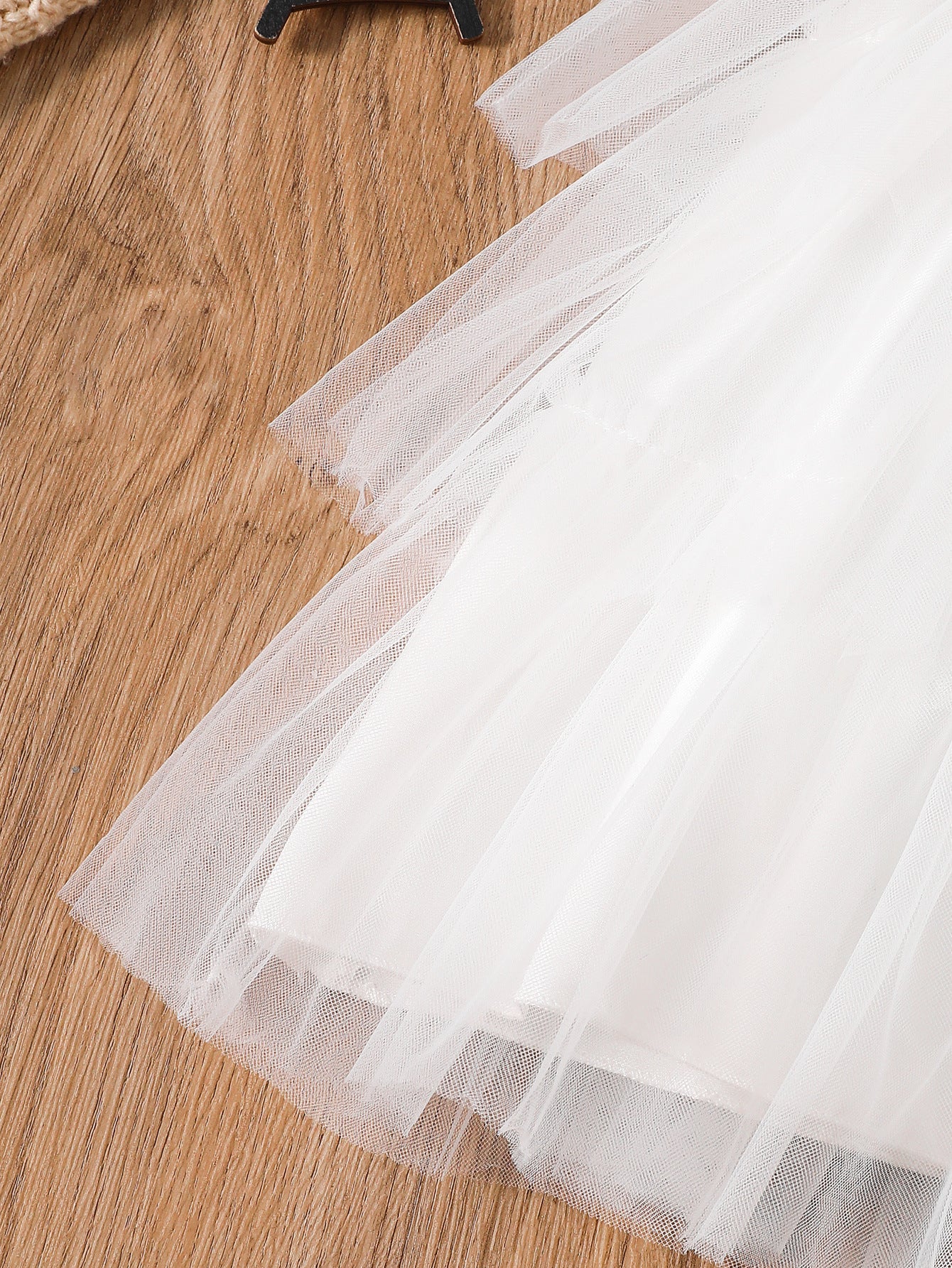Wholesale 6M-4T Girls Spaghetti Strap Ghost Tiered Tulle Princess Dress, Kids Halloween Soft Mesh Party Dress