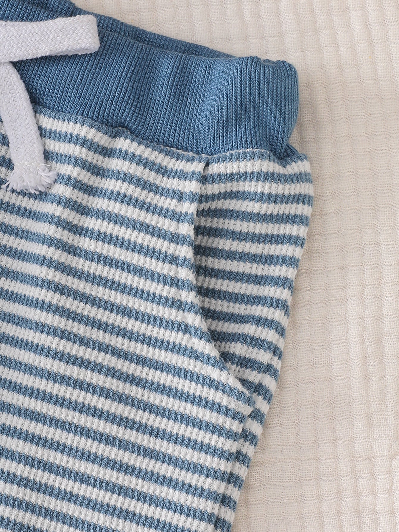 Wholesale 6M-4T Boys 2Pcs Stripe Tractor Embroidery Outfit Set, Soft Rib Knit Casual Crew Neck Sweatshirt & Jogger Pants