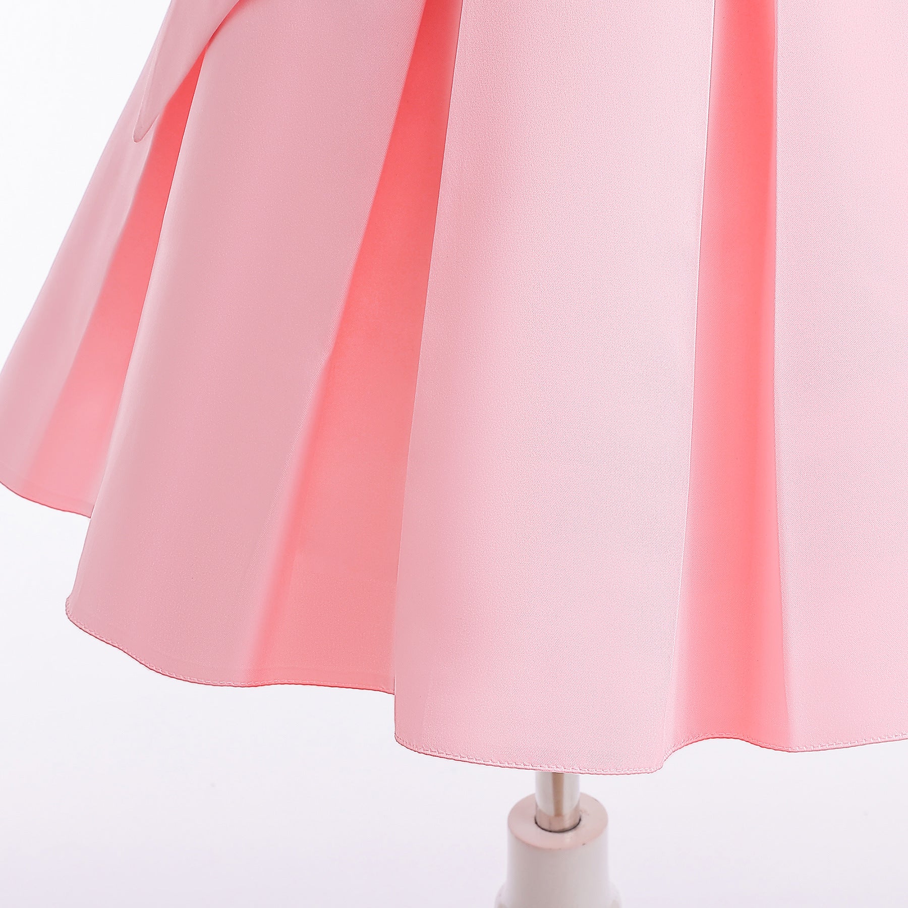 Wholesale 2-10Y Girls Single Strap Big Bow Woven Princess Dress, Kids Birthday Party Soft Matte Woven Formal Gown