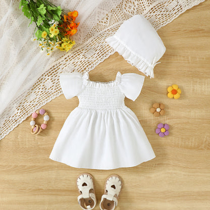 1-18M Wholesale Flower Girl Dresses Bulk Baptism dress Baby Clothes Sale Catpapa Wholesale Baby And Toddler Clothes