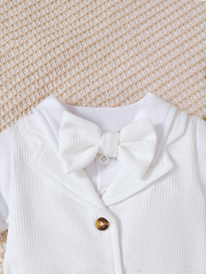 0-18M Wholesale Boys Clothes Christian Baby Baptism Outfit Catpapa Bulk Childrens Apparel