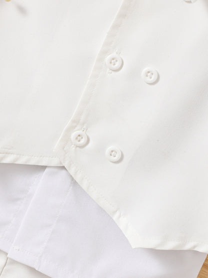 3-18M Bulk Designer Boy Clothes Wholesale Baby Christian Baptism Outfit Supplier Direct