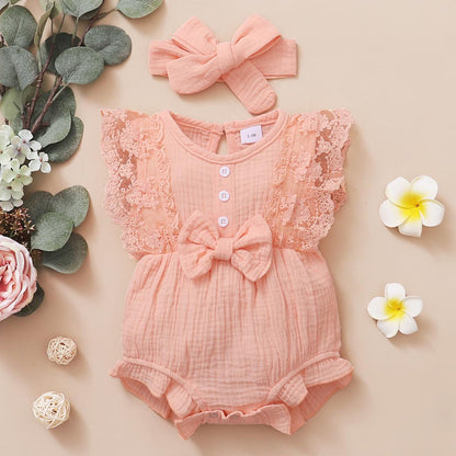 0-18M Baby Girl Sleeveless Bodysuit Baby Onesies Wholesale Baby Clothes catpapa 12011153-3