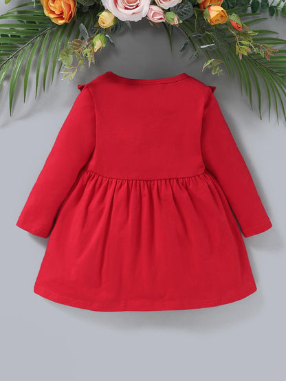 3-24M Kid fashion Girls Dress Little Girls Dress Catpapa L2007151