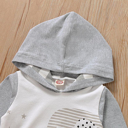 0-12M Newborn Baby boy Clothes Winter Hooded Long Sleeve Baby Suit Wholesale Baby Clothing Catpapa 197240-1