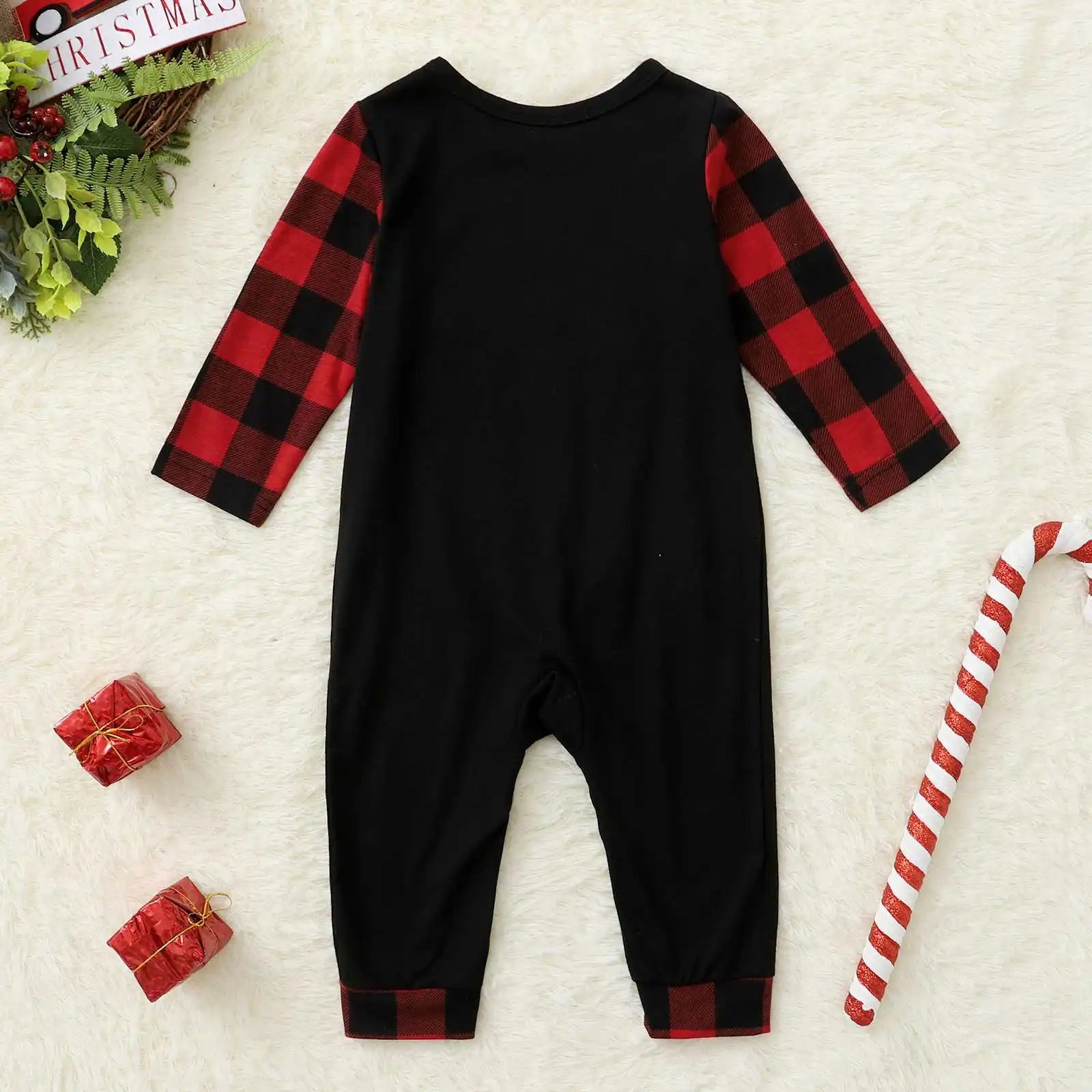 Custom Family Pajamas Best Christmas Pajamas Holiday Matching outfit for Family Sleepwear Homewear for Baby Kids Mom Dad Catpapa