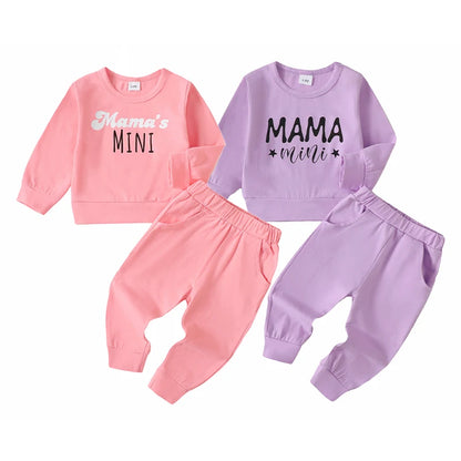 3M-3Y Custom design ribbed clothes kids girls autumn baby girls clothing sets  ODM&OEM baby clothing wholesale Catpapa YCS132305603