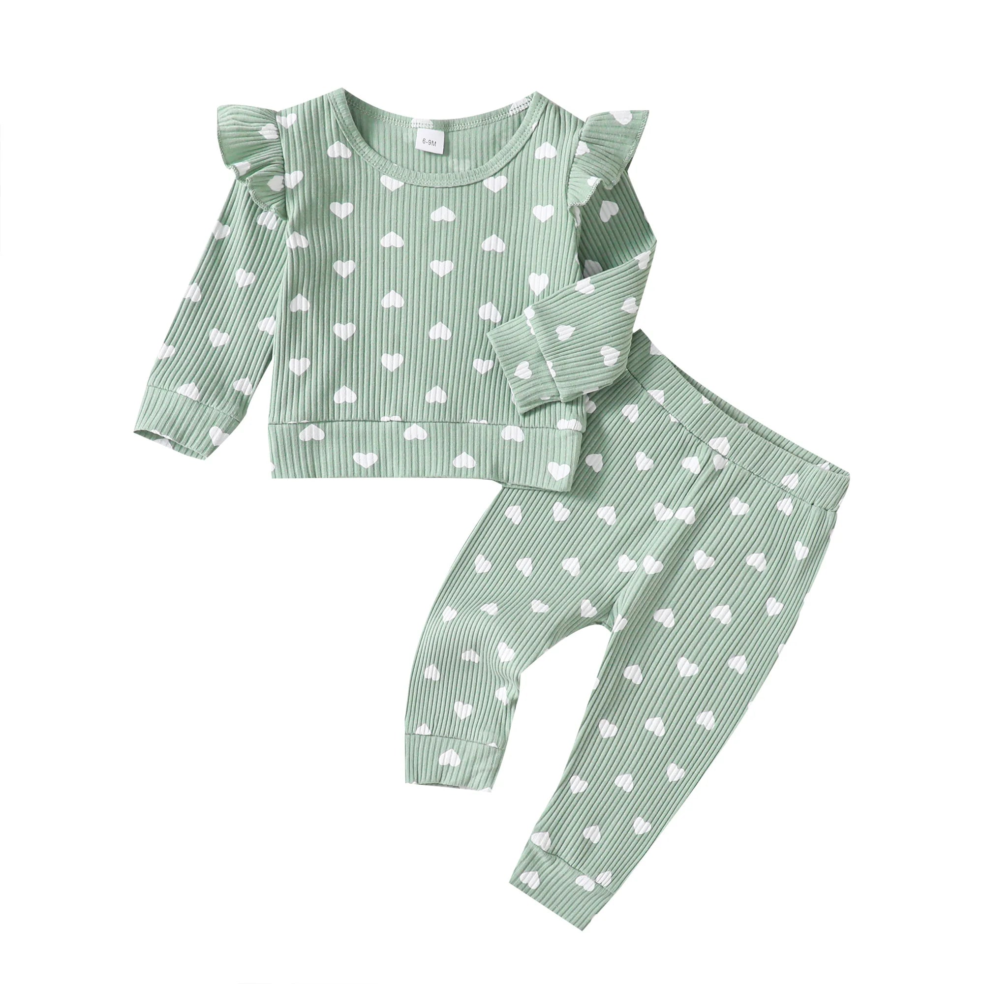 6M-24M Custom design baby girl clothing spring set toddler girls clothing sets baby girls long sleeve clothing sets ODM&OEM baby clothing wholesale Catpapa  132211024