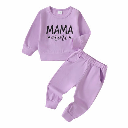 3M-3Y Custom design ribbed clothes kids girls autumn baby girls clothing sets  ODM&OEM baby clothing wholesale Catpapa YCS132305603