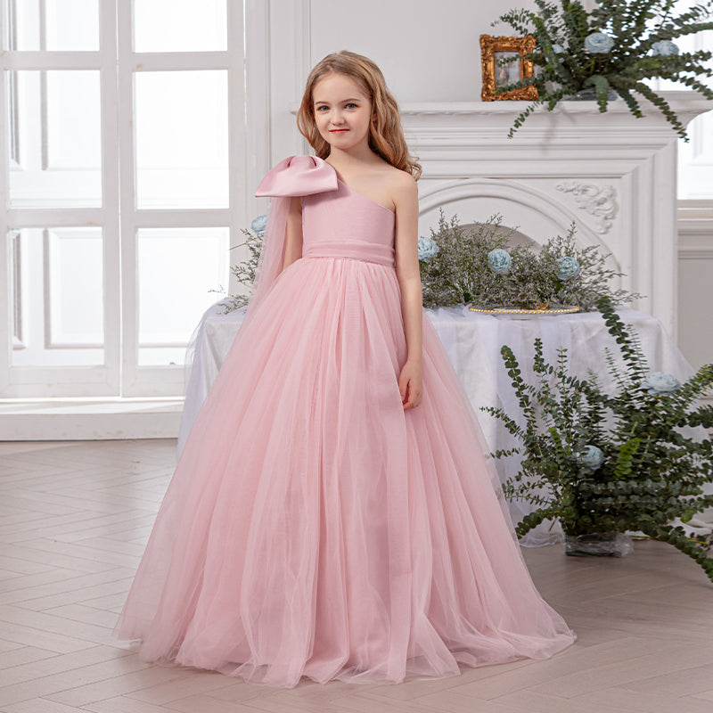 8-14Y Wholesale Teen Dress Flower Girl Dresses Summer Tutu Dress Mesh Dress Bulk Baby Clothing Vendors Catpapa