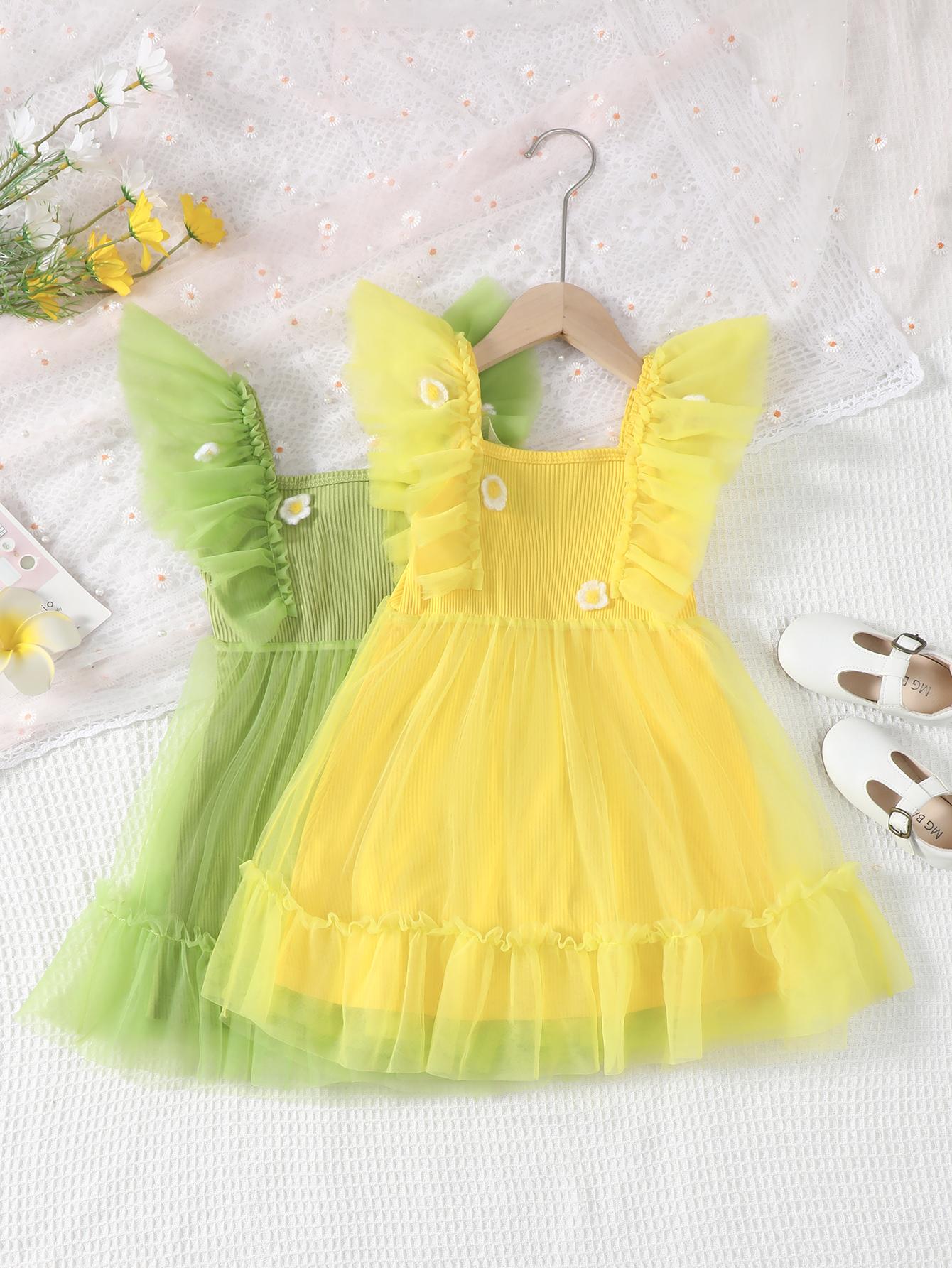 3-24M Baby Girls Dress Summer Sleeveless Gauze Dress Catpapa ZX-4230615