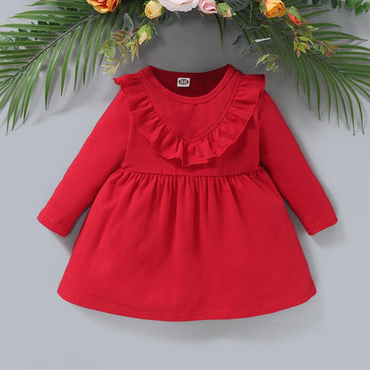 3-24M Kid fashion Girls Dress Little Girls Dress Catpapa L2007151